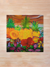 Load image into Gallery viewer, "Hua Aloha" - Aloha Fruit Comforter by Rachael Ray Art