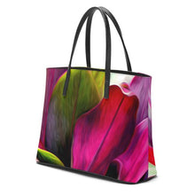 Load image into Gallery viewer, Nappa Leather Kika Tote Bag "Ti Leaf Bouquet"