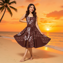 Load image into Gallery viewer, "3 Kāhili" Maʻo by Hakuole Designs ʻElepaio Kids Sleeveless Garment
