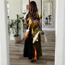 Load image into Gallery viewer, "Natureʻs Rhythm" by Rachael Ray Art ʻIʻiwi Dress
