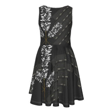 Load image into Gallery viewer, "3 Kāhili" ʻEleʻele by Hakuole Designs ʻElepaio Kids Sleeveless Garment
