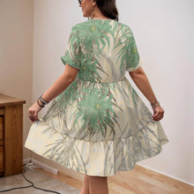Load image into Gallery viewer, &quot;Pūhala Maʻo&quot; by Hakuole Designs &quot;Pua Kalaunu&quot; Dress
