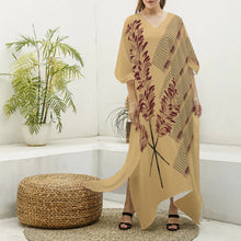 Load image into Gallery viewer, "3 Kāhili" by Hakuole Designs ʻIo Dress (Kaftan)
