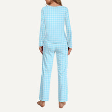 Load image into Gallery viewer, "Palaka" ʻUli Māmā by Hakuole Designs Wahine Loungewear Set
