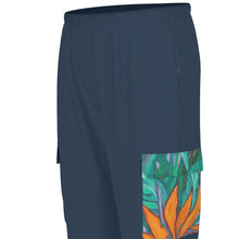 Load image into Gallery viewer, "Pua Manu" by Rachael Ray Art Unisex Scrub Set With Six Pocket
