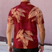 Load image into Gallery viewer, "Hāloa ʻUla" by Hakuole Designs Men's Polo Shirt
