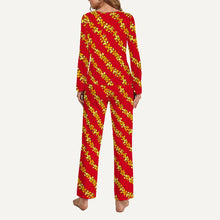 Load image into Gallery viewer, "Lei Puakenikeni" ʻUla by Honiʻs Hawaiʻi Wahine Loungewear Set
