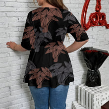 Load image into Gallery viewer, &quot;Hāloa ʻEleʻele&quot; by Hakuole Designs &quot;ʻAlalā&quot; Top
