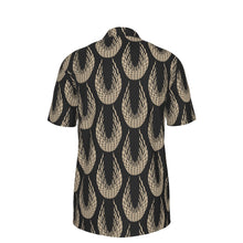 Load image into Gallery viewer, "Moʻokiha ʻEleʻele" by Hakuole Designs Men's Polo Shirt

