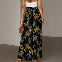 Load image into Gallery viewer, "Hua Wiliwili" by Hakuole Designs Ruffled Wide-Leg Pants
