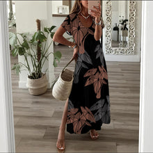 Load image into Gallery viewer, &quot;Hāloa ʻEleʻele&quot; by Hakuole Designs &quot;ʻIʻiwi Dress&quot;
