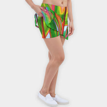Load image into Gallery viewer, "Ti Leaf Series 4" by Rachael Ray Art Skort
