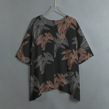 Load image into Gallery viewer, &quot;Hāloa ʻEleʻele&quot; by Hakuole Designs &quot;Peʻa&quot; Top
