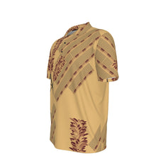 Load image into Gallery viewer, "3 Kāhili" by Hakuole Designs Men's Polo Shirt
