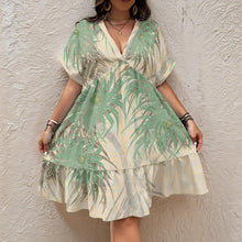 Load image into Gallery viewer, &quot;Pūhala Maʻo&quot; by Hakuole Designs &quot;Pua Kalaunu&quot; Dress
