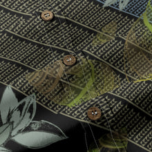Load image into Gallery viewer, "Kāhuli" ʻEleʻele by Hakuole Designs "Maʻo" Cotton Aloha Shirt
