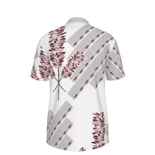 Load image into Gallery viewer, "3 Kāhili" Keʻo by Hakuole Designs Men's Polo Shirt
