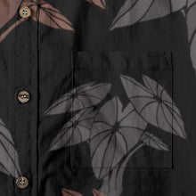 Load image into Gallery viewer, &quot;Hāloa ʻEleʻele&quot; by Hakuole Designs &quot;Maʻo&quot; Cotton Aloha Shirt
