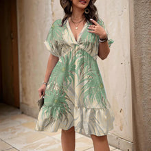 Load image into Gallery viewer, &quot;Pūhala Maʻo&quot; by Hakuole Designs &quot;Pua Kalaunu&quot; Dress
