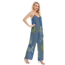 Load image into Gallery viewer, &quot;Kāhuli Uli&quot; by Hakuole Designs &quot;Kahakai&quot; Cami Jumpsuit
