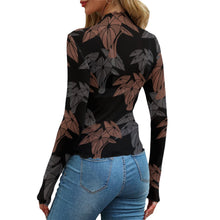 Load image into Gallery viewer, &quot;Hāloa ʻEleʻele&quot; by Hakuole Designs &quot;Maka&quot; Mesh Top
