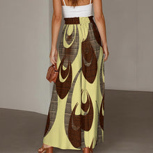 Load image into Gallery viewer, "Kino Wahine Māmā" by Hakuole Designs Women's Ruffled Wide-Leg Pants
