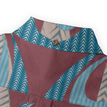 Load image into Gallery viewer, "Kino Wahine Māmā Iwi" by Hakuole Designs Men's Long Sleeve Cotton Shirt
