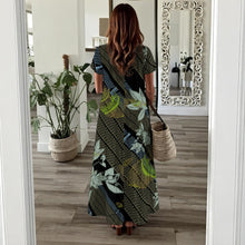 Load image into Gallery viewer, "Kāhuli ʻEleʻele" by Hakuole Designs ʻIʻiwi Dress
