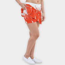 Load image into Gallery viewer, "Lehua Hula Sisters" by Rachael Ray Art Skort
