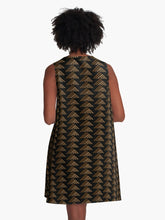 Load image into Gallery viewer, &quot;Aloha ʻĀina&quot; Caramel by Hakuole Designs A Line Dress
