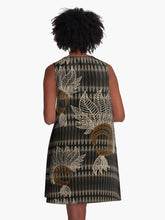 Load image into Gallery viewer, &quot;Mākini&quot; Makuʻe by Hakuole Designs A Line Dress
