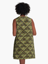 Load image into Gallery viewer, &quot;Kanakaflage&quot; by Hakuole Designs A Line Dress
