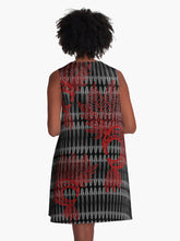 Load image into Gallery viewer, &quot;Mākini&quot; ʻUlaʻula by Hakuole Designs A Line Dress
