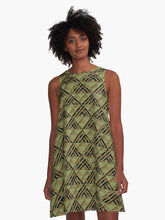 Load image into Gallery viewer, &quot;Kanakaflage&quot; by Hakuole Designs A Line Dress
