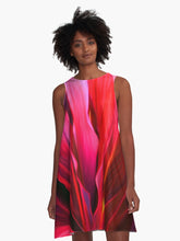 Load image into Gallery viewer, &quot;Ti Leaf 3&quot; A Line Dress
