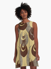 Load image into Gallery viewer, &quot;Kino Wahine&quot; by Hakuole Designs A Line Dress
