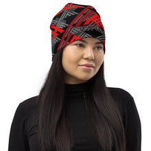 Load image into Gallery viewer, Kanakaflage Red by Hakuole Designs Beanie
