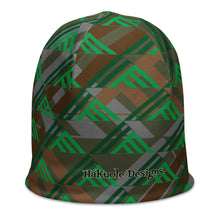 Load image into Gallery viewer, Kanakaflage Green by Hakuole Designs Beanie
