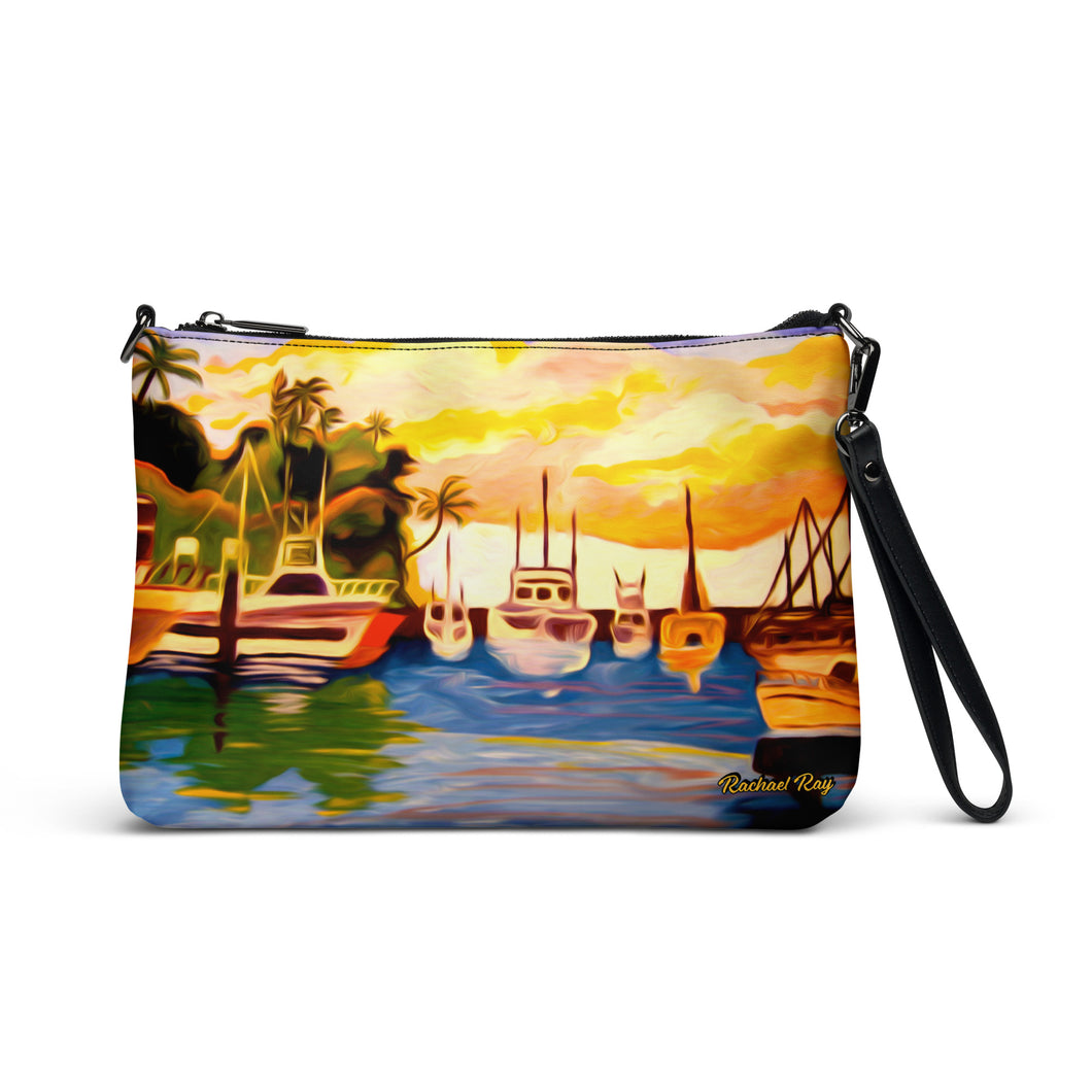 Lahaina Harbor Sunset Crossbody bag