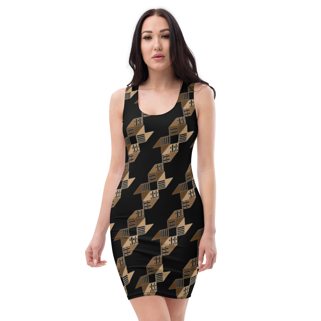 ʻĀina by Hakuole Designs Pili Paʻa Dress