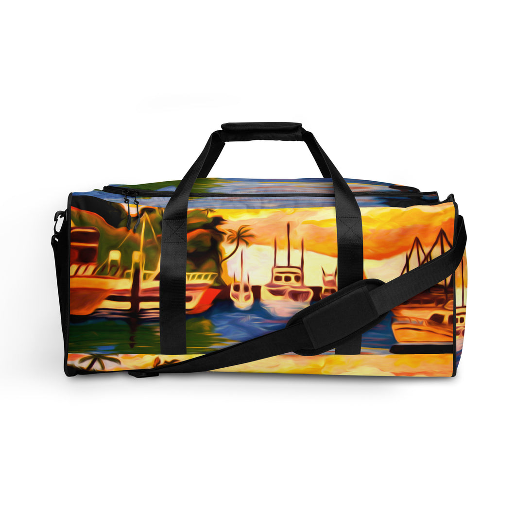 Lahaina Harbor Duffle bag