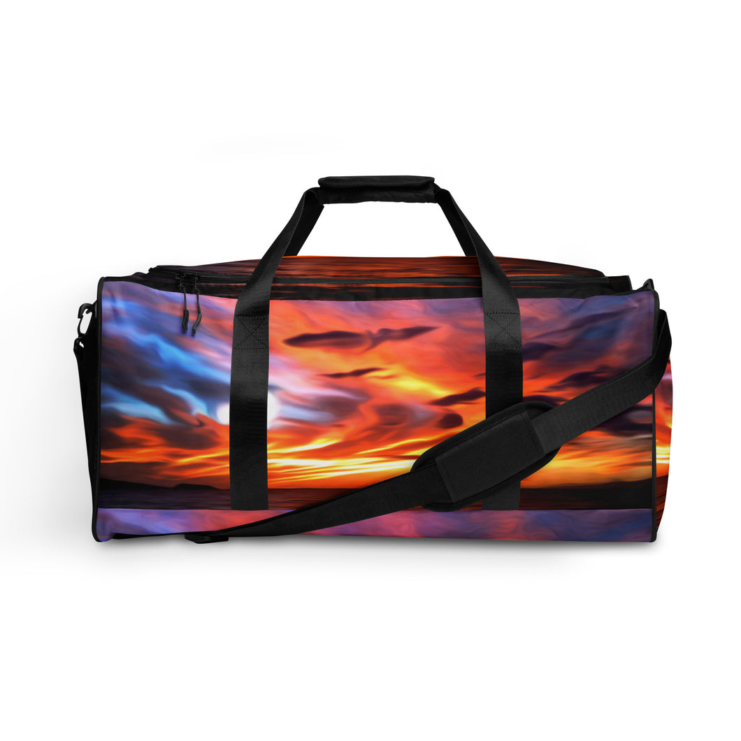 Honeymoon Sunset Duffle bag