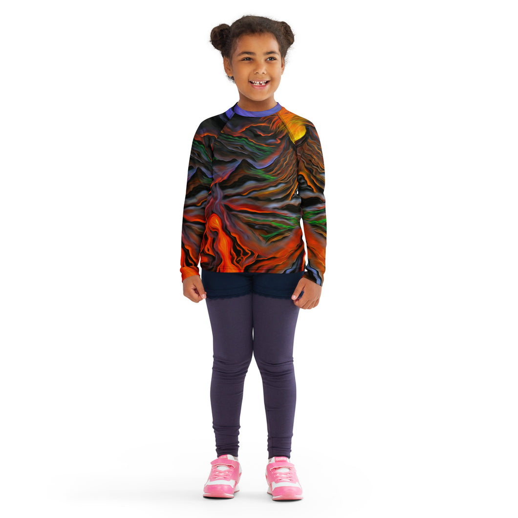 Madame Pele Keiki Rash Guard