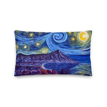 Load image into Gallery viewer, Honolulu Starry Nights Premium Pillow
