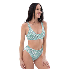Load image into Gallery viewer, Hauneneʻe (Glacier) by Hakuole Designs high-waisted lole ʻau kai bikini
