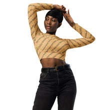 Load image into Gallery viewer, Oneloa (Big Beach) by Hakuole Designs long-sleeve crop top
