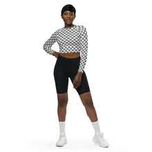 Load image into Gallery viewer, Aloha ʻĀina by Hakuole Designs long-sleeve crop top
