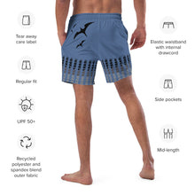 Load image into Gallery viewer, Ihe by Hakuole Designs Men&#39;s swim trunks

