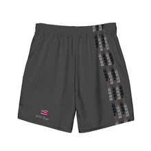 Load image into Gallery viewer, Ihe Hinahina by Hakuole Designs Men&#39;s swim trunks
