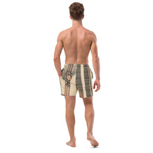 Load image into Gallery viewer, Kino Wahine Ola by Hakuole Designs Men&#39;s swim trunks
